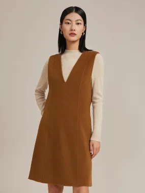 100% Wool Jumper Dress