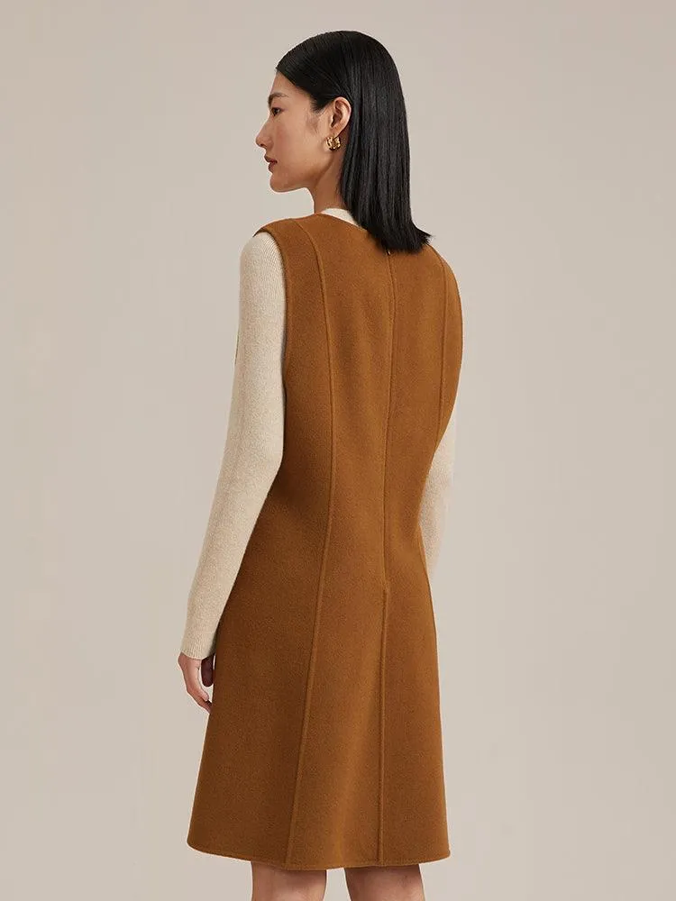 100% Wool Jumper Dress