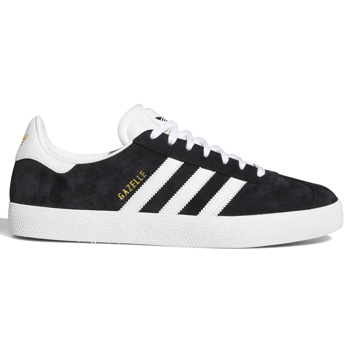 Adidas - Gazelle Adv Shoes Black/White/Gold