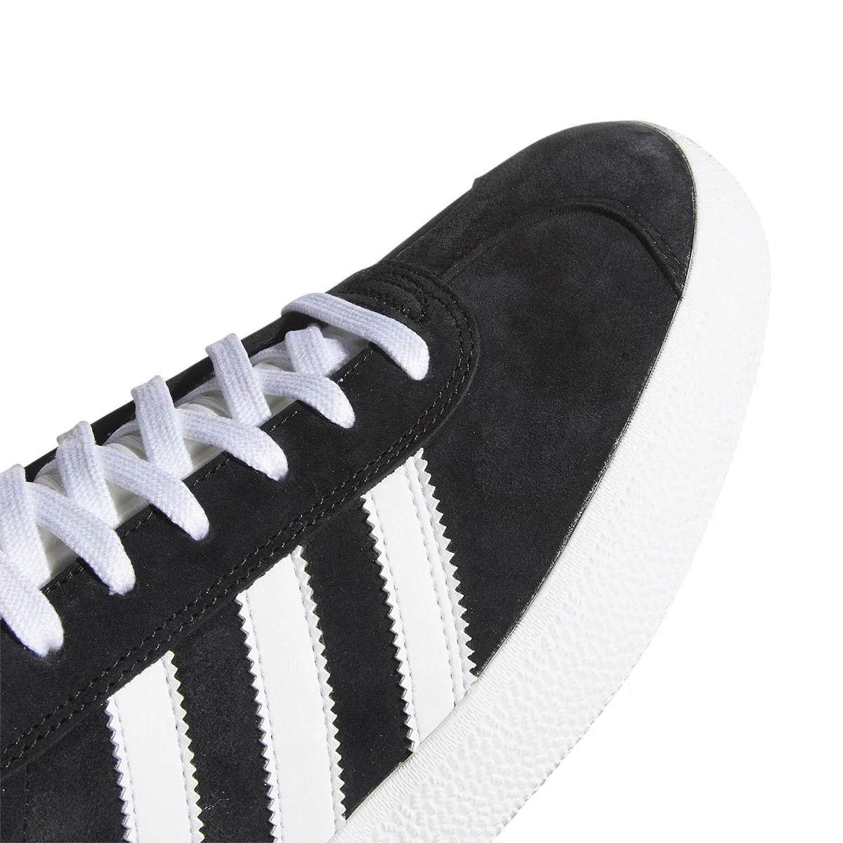 Adidas - Gazelle Adv Shoes Black/White/Gold