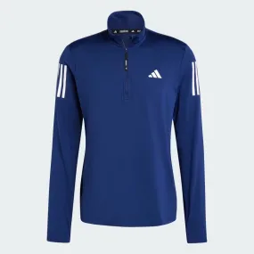 Adidas Own The Run Half Zip Top | Dark Blue