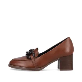 D0V00-22 Slip On Heel Chestnut