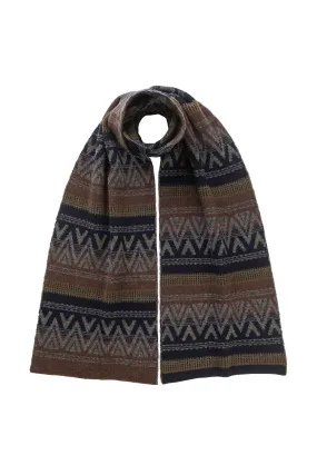 Graphic Jacquard Cashmere Scarf