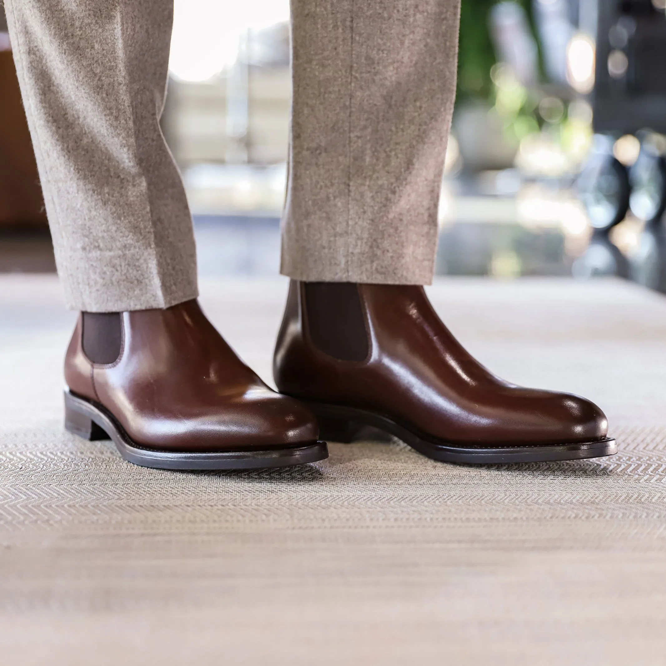 Tangier Chocolate Chambers Chelsea Boot