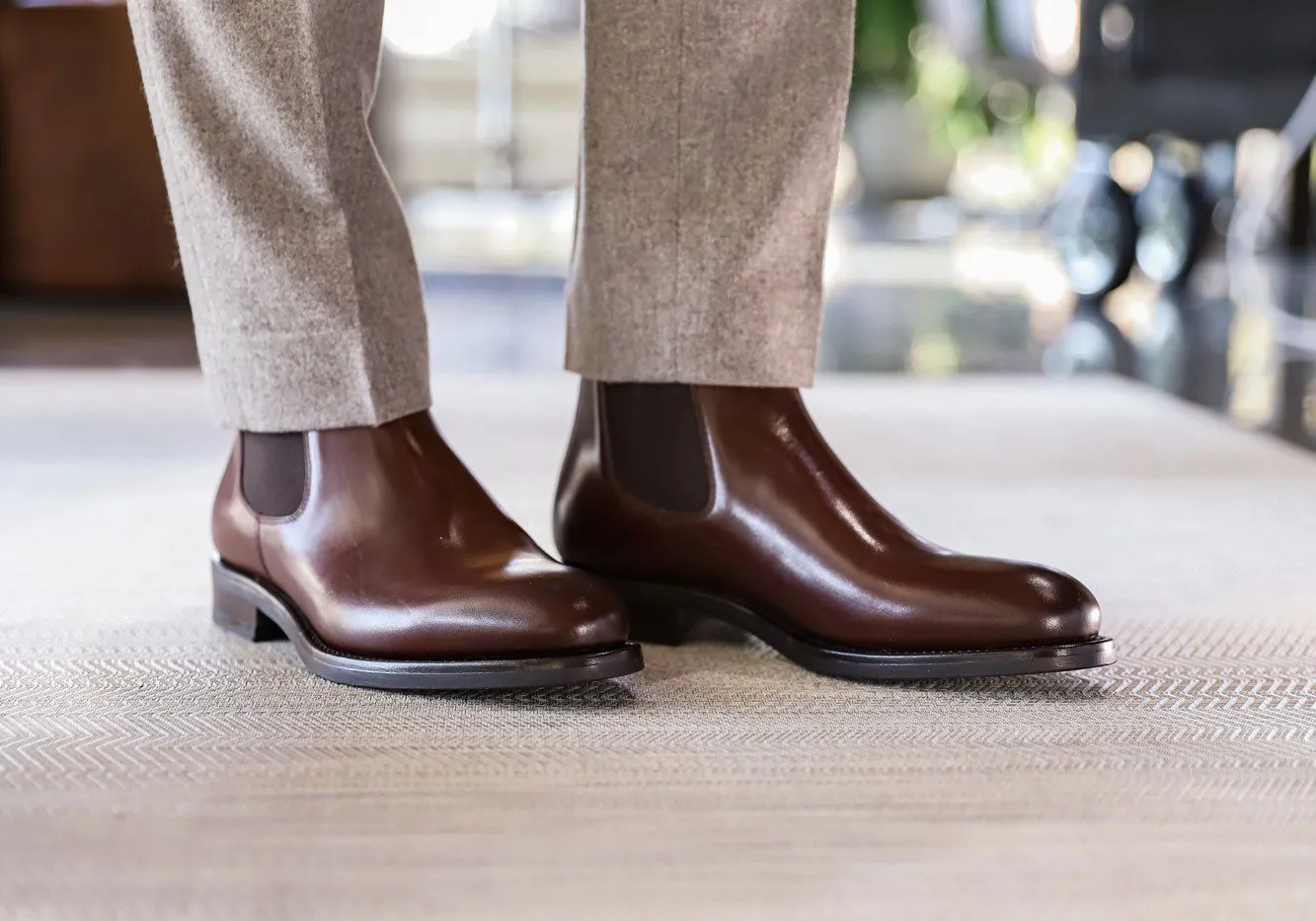 Tangier Chocolate Chambers Chelsea Boot